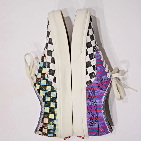 Vans x Stranger Things Surfer Boy Pizza Check Skate Shoes Women Size 9 (7.5 Men) - Picture 9 of 14